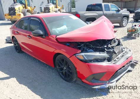 2022 Honda Civic Sport from USA, damaged, VIN 2HGFE2F5XNH585006